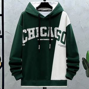 Sudaderas con Capucha de Invierno para Hombre, Tejidas a Crochet, 100% Algodón, Casuales, de Manga Larga, Cómodas para Uso Diario - Product Image 5