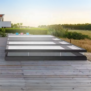 Puits <span class=keywords><strong>de</strong></span> lumière vertical à levage automatique, sur mesure, moderne, avec ventilation, isolation thermique et éclairage intégré, pour <span class=keywords><strong>toit</strong></span> plat en verre - Product Image 1