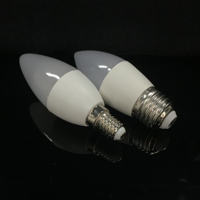 High Lumen Mini Ampoule Bombilla Lampada Light Lamps 3/4/5/6/7/8/9 Watt C37 E27 E14 B22 Bulb Flame Tip Candle Light Bulbs LED AC
