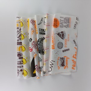 Envoltura <span class=keywords><strong>de</strong></span> sándwich recubierta <span class=keywords><strong>de</strong></span> papel <span class=keywords><strong>de</strong></span> <span class=keywords><strong>cera</strong></span> <span class=keywords><strong>de</strong></span> abejas a prueba <span class=keywords><strong>de</strong></span> grasa <span class=keywords><strong>de</strong></span> grado alimenticio personalizada con logotipo personalizado impreso para pizza - Product Image 3