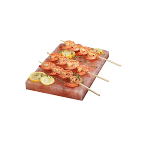 Losas de cristal de sal rosa del Himalaya de uso profesional, artesanías naturales talladas para asar y cocinar - Product Image 5