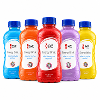 Fabricant de boissons gazeuses et de boissons électrolytiques OEM, série de bouteilles PET à faible teneur en sucre, saveur de fruits personnalisée, marque privée