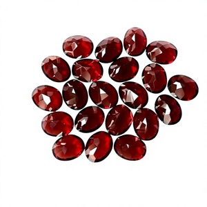 Natural Red <b>Garnet</b> Faceted Oval Shape Loose Semi Precious Gemstone Wholesale Price Shop Online Now Supplier Dealer Price - Product Image 1