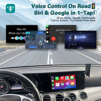 Interface sans fil NTG5.5 8 pouces CarPlay Android Auto pour Mercedes Benz Classe E W213 2015-2017 Contrôle OEM Mirror Link