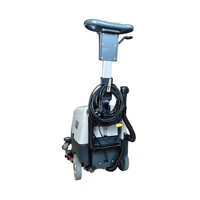 Nouvelle autolaveuse électrique -430E pour hôtels et salles de sport, conception compacte à pousser à la main, compatible 110V/220V, réservoir de solution de 25L