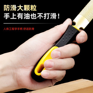 Miniature Shoe Repair Polishing File Industrial High Hardness Metal Single Pattern Flat Bastard Cut For Carpentry - Product Image 5