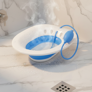 <span class=keywords><strong>LOWO</strong></span> Asiento de Baño de Vapor Yoni para Cuidado Femenino, Vaporizador Herbal de Cuenco, Diseño de Suelo para Cuidado Postparto y Baño de Perineo - Product Image 3