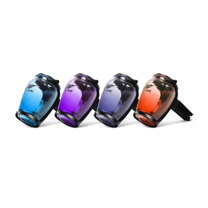 Lujoso Clip Aromático de Zeolita para Ventilación de Coche, Adorno para Salida de <span class=keywords><strong>Aire</strong></span> del Vehículo, Botella de Vidrio con Fragancia, Perfume para Coche con Aceites Esenciales - Product Image 1