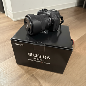 VENTAS GLOBALES DEL NUEVO Kit de Lente Canon EOS R6 Mark II + RF 24-105mm f/4 L IS USM - Product Image 1