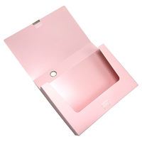 Carpeta de Archivo de Plástico A4 con Logotipo Personalizado para Papelería Simple de Oficina y Escuela