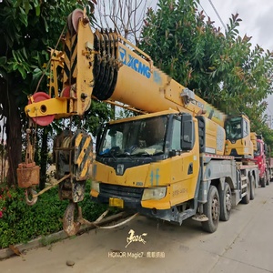 55T Used Mobile Truck <b>Crane</b> Good Working Condition Cheap Price on Sale with <b>Engine</b> Pump Motor - Product Image 3