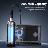 Endoscope industriel C32 avec écran HD de 4,3 pouces, caméra d'inspection avec objectif étanche IP67 de 8 mm pour la réparation automobile et la plomberie