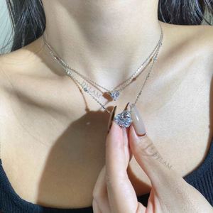 Collar con Colgante de Corazón Dylam, Joyería Fina de Lujo con Diamantes para Mujer, Collar de Plata de Ley 925, Gargantilla para Boda, Superventas - Product Image 2
