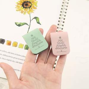 Marque-page magnétique en cuir, gravure laser personnalisée, logo, cadeau d'affaires, lecture pour étudiants, pagination - Product Image 4