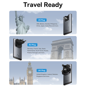 <span class=keywords><strong>Baseus</strong></span> – <span class=keywords><strong>chargeur</strong></span> de voyage Portable <span class=keywords><strong>65W</strong></span> GaN 5 Pro USB C PD 3.0 Charge rapide 4.0 Type C - Product Image 4