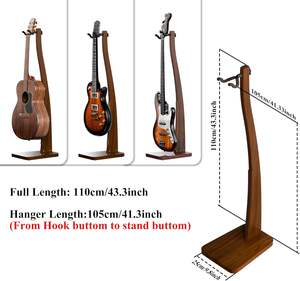 ขาตั้งกีตาร์อเนกประสงค์ DEDO MA-38TS คุณภาพสูง สำหรับกีตาร์ไฟฟ้าและกีตาร์โปร่ง สีดำ - Product Image 5