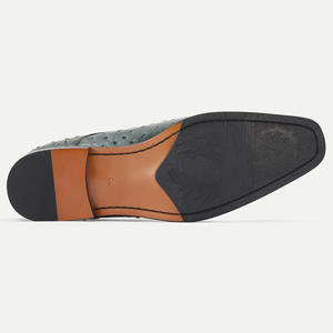 Zapatos de Cuero Genuino con Cordones y Punta Redonda para Otoño, con Diseño de Lunares, Antideslizantes y Ligeros para Vestimenta Formal de Negocios para Hombre - Product Image 4