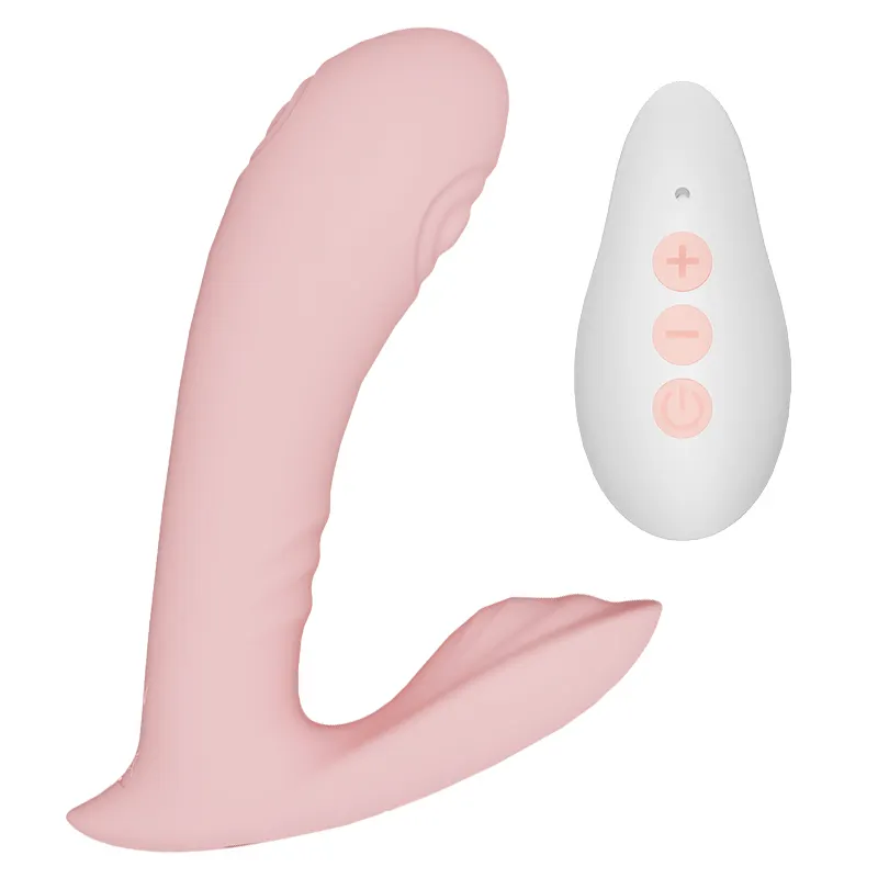 Female vibrator automatic 7 frequency beating vibration silicone remote control adult female wear remote control stick