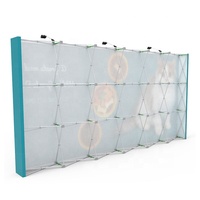 Bannière murale d'exposition de vente directe d'usine Expo Advertising ECO Polyester Pop up Display Stand