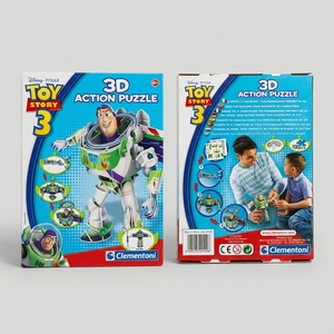 Puzzle en papier 3D Toy Story <span class=keywords><strong>Buzz</strong></span> Light Yea, modèle d'assemblage personnalisé, boîte décorative, <span class=keywords><strong>jouet</strong></span> de dessin animé pour enfants, <span class=keywords><strong>jouet</strong></span> éducatif - Product Image 3