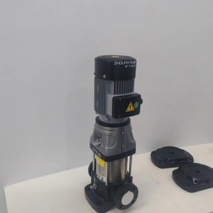 Pompe verticale multi-étages à faible vibration et fonctionnement stable, pompe à eau domestique en acier inoxydable à économie d'énergie - Product Image 3