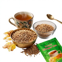 Boisson instantanée au gingembre et au miel, sachet de 18g, vente en gros, poudre de thé au gingembre et au miel instantanée saine avec sucre