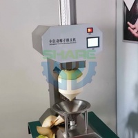 Industriële elektrische machine voor het pellen van jonge groene kokosnoten