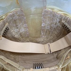 # Perruque Lace Wig Blonde 613 avec closure Kim K 2x6, Cheveux Naturels Bruts, Vente en Gros, Ondulation Body Wave, 16 Pouces, Courte, Pour Femmes - Product Image 4