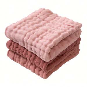 Paños de Bebé Personalizables, Toallas de Gasa Suaves para Recién Nacidos, Niñas, Paño Facial Versátil de Rápida Absorción - Product Image 1