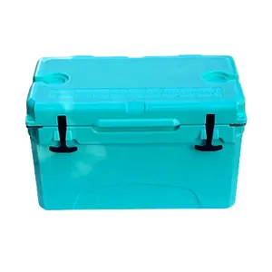 Enfriador de plástico duro 40QT, caja de refrigeración Personal portátil para acampada al aire libre