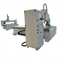 Machine de gravure CNC 1325 à prix avantageux pour matériaux publicitaires, machine de travail du bois monotête