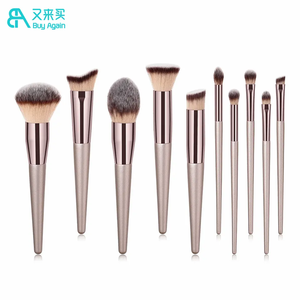 Großhandel hochwertige vegane einzelne Make-up Pinsel Private Label Highlight Kontur Concealer Rouge Puder pinsel für Make-up - Product Image 1