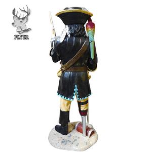 Statua in Vetroresina a Grandezza Naturale Personaggio dei <span class=keywords><strong>Pirati</strong></span> dei <span class=keywords><strong>Caraibi</strong></span> Scultura in Resina - Product Image 3