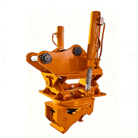 Attache rapide inclinable rotative à 360° pour excavatrice, coupleur rapide pour fixation à changement rapide