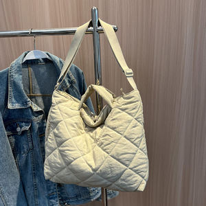 Hot selling cotton canvas handbag for women, <b>large</b> capacity environmentally friendly shopping <b>bag</b> - Product Image 4