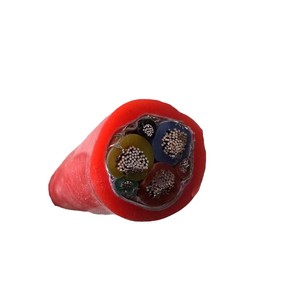 Nationale Norm flexibles silikonkautschuk-Hochtemperatur-Kabel mit Abschirmung YGCP <span class=keywords><strong>3</strong></span> * 16 + <span class=keywords><strong>3</strong></span> * 6 Fuß quadratische Frequenzen - Product Image 3