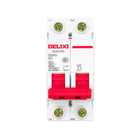 Mini Interruptor Automático DELIXI DZ47s Tipo C 1P/2P/3P/4P 1A-10A MCB para Protección Eléctrica Nuevo y Original