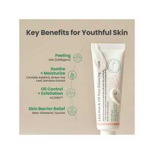 Axis-Y Lha Peel And Fill Pore Balancing Cream 50ml Crema Hidratante Reductora de Poros Para Todo Tipo de Piel - Product Image 2