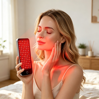 Appareil de luminothérapie portable BioMol, 5000 mAh, sans fil, panneau LED portable, lumière infrarouge proche 660 nm 850 nm pour usage domestique