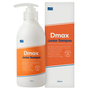 Shampoo Duo Solution DMAX Junior 300ml Formule sans sulfate 5-Free pH équilibré Soin doux pour cuir chevelu sensible Nourrissant Naturel - Product Image 1