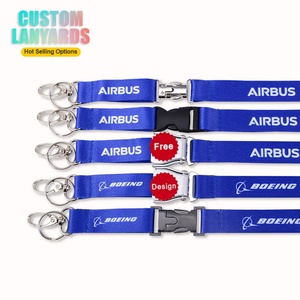 Customized Logo Personalized Lanyard Key Chain Sublimation Printing ID Card Polyester Lanyard for Mobile Phone - Product Image 3
