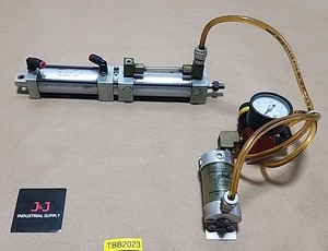 PLC *PREOWNED* Phd TDP 1X2-C Actuator w/ <strong>Monnier</strong> 101-3004-1 &amp;amp; Reservoir + Warranty Warranty Product - Product Image 1