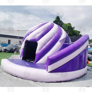 Bên cho thuê <span class=keywords><strong>Inflatable</strong></span> PVC chất liệu Disco Dome nhảy Bouncer nhà với LED ánh sáng và âm nhạc cho bên tư nhân gia đình tổ chức sự kiện - Product Image 2