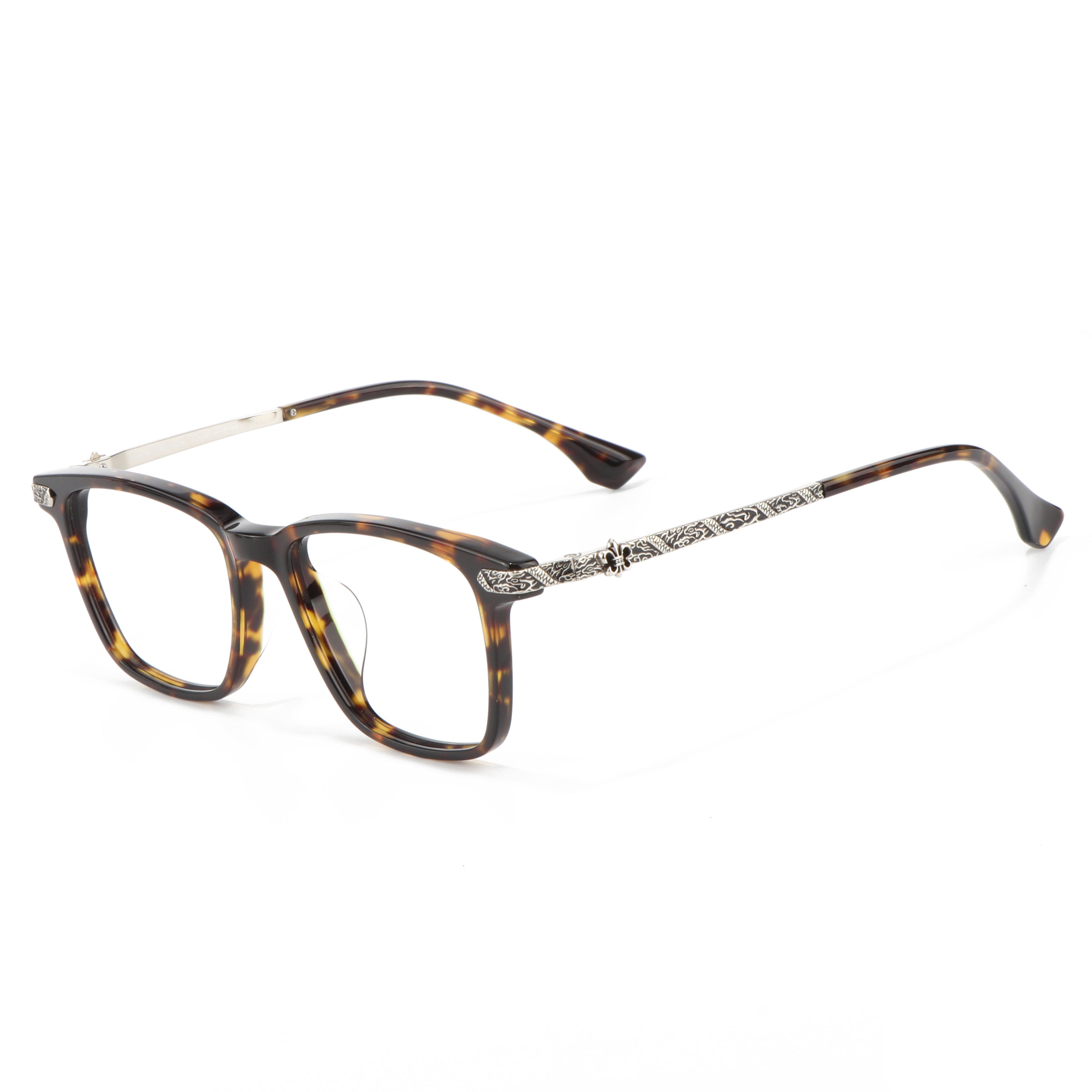 Tortoiseshell and silver