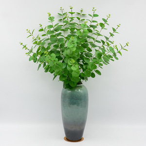 Planta Artificial de Hojas de Dinero de Dongchen Crafts, 30cm-100cm, Flores en Jarrón, Decoración Verde para el Hogar, Accesorios para Bodas - Product Image 1
