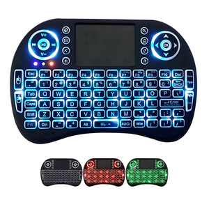 Fábrica al por mayor MINI 2,4G Teclado USB inalámbrico LED retroiluminado I8 Pro para Android Smart TV Box Nueva tijera de estilo de tijera de plástico - Product Image 1