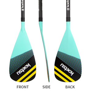 KOETSU-Balancín de tres etapas para mujer, tabla de SUP inflable, paleta de fibra de carbono ajustable, verde menta, 64-84 pulgadas - Product Image 3