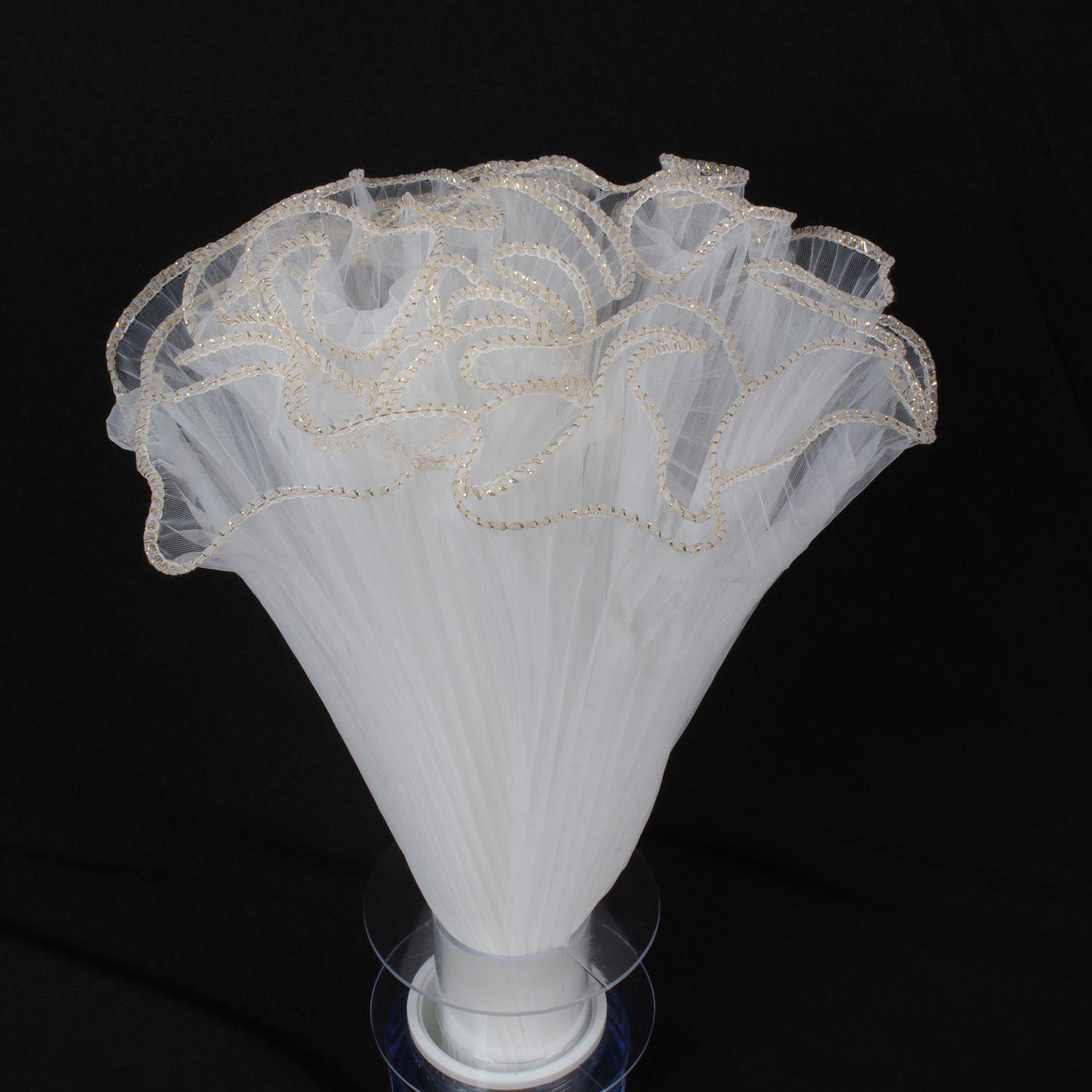 bordure dorée crème