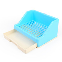Hot Selling Large Space Kaninchen Toilette Draw Style Sprüh feste Pet Hamster Kaninchen Toilette