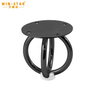WINSTAR Accesorios para Muebles, Patas de Repuesto para Muebles, Patas de Hierro para Sofá, Placa Superior para Sofá, Patas de Hierro Doradas para Sofá - Product Image 5
